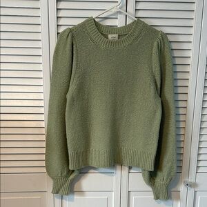 Wilfred light green knit Crew Neck Sweater